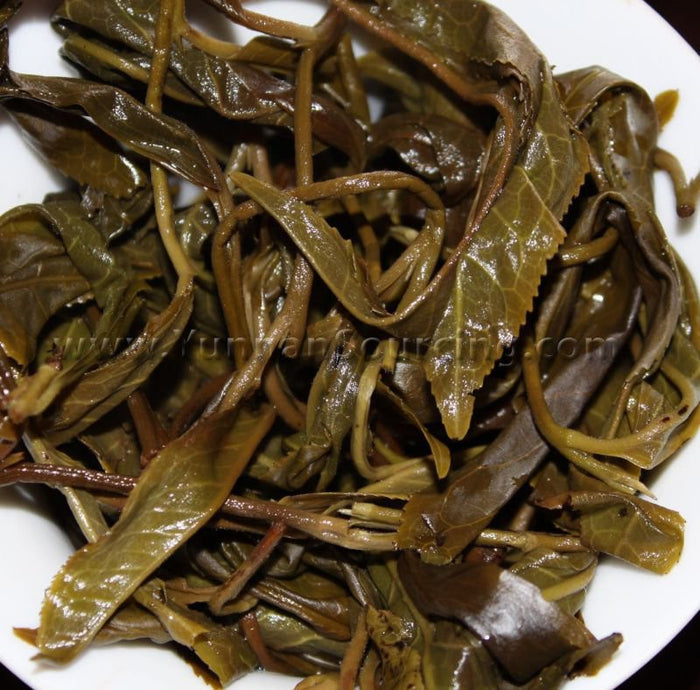 2010 Yunnan Sourcing "Ding Jia Zhai" Autumn Harvest Yi Wu Pu-erh Tea Cake | Yunnan Sourcing Tea Shop
