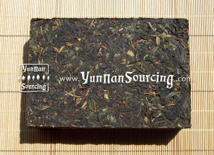 2011 Wild Tree Raw Pu-erh Tea Brick of Dehong | Yunnan Sourcing Tea Shop
