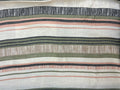 Textured Cotton Stripe - Warm White & Pastel