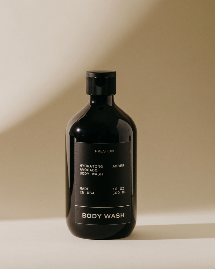 Avocado Oil Infused Body Wash, Amber