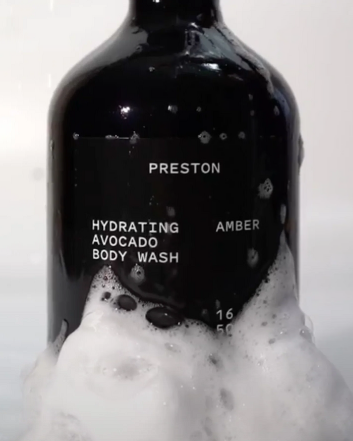 Avocado Oil Infused Body Wash, Amber