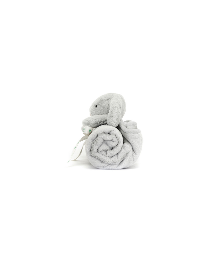 Bashful Silver Bunny Blankie
