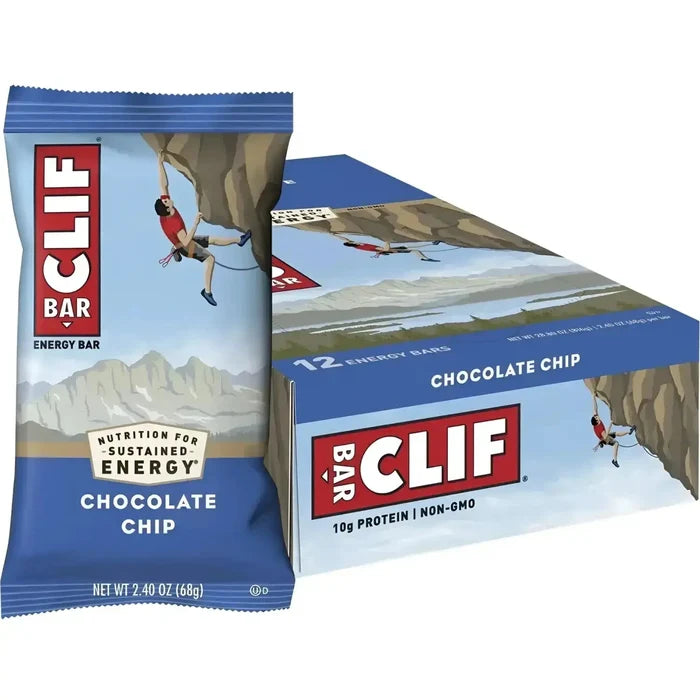 Clif Snack Foods Clif Energy Bar Chocolate Chip 12x68g