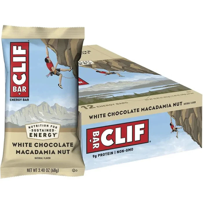 Clif Snack Foods Clif Energy Bar White Chocolate Macadamia 12x68g