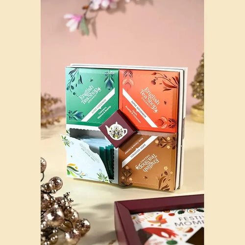(BBD-22/08/26) English Tea Shop Festive Delight Moments-32 Tea Bag Sachets - 4 different flavours product image 2