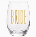 Bride Stemless Wine Glass