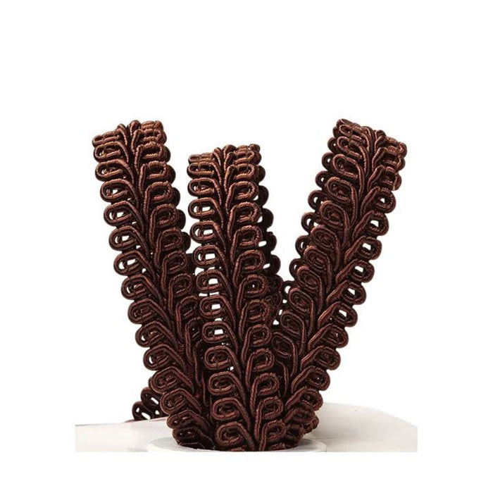 Brown Costume Trim | Brown Gimp | Brown Guimp Braid Trim - 3/8in. x 10 Yds (pm5828455)