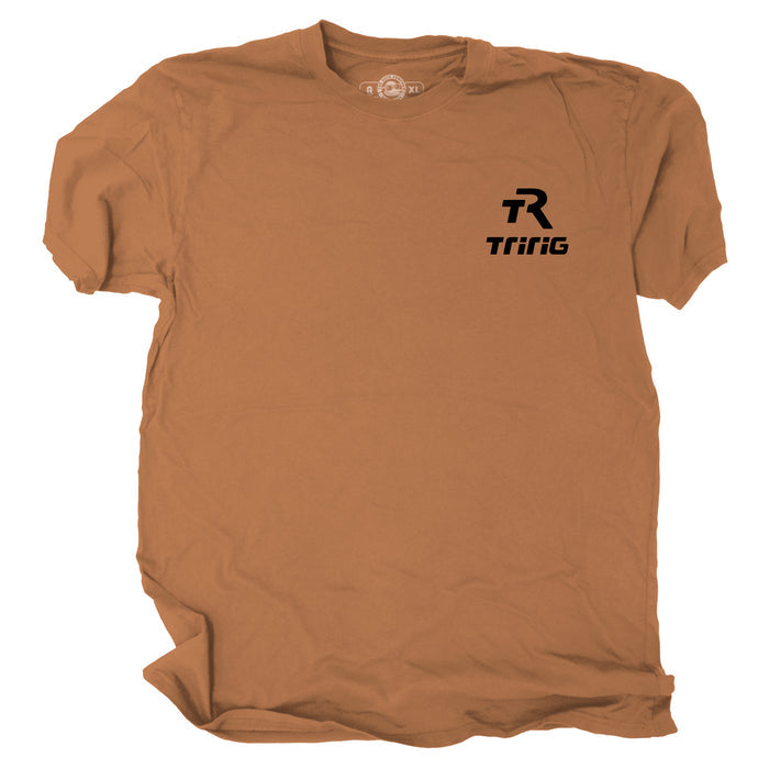 Brown T-Shirt Small Logo - TriRig