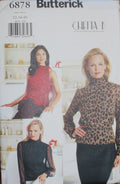 Butterick 6878, Misses Blouses, Uncut Sewing Pattern