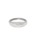 Cascade Lumina Hinged Bangle, Silver