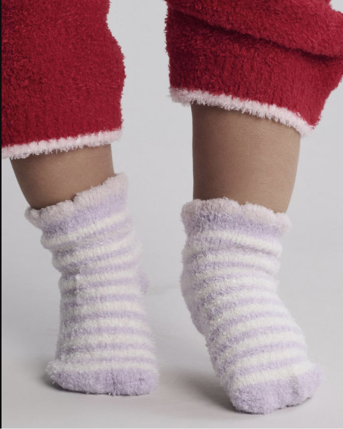 CozyChic Lite® Cosmo Sock Set, Dusty Rose Multi