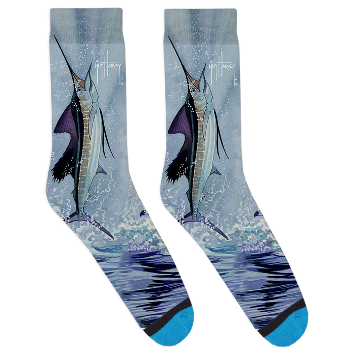 Double Billfish Socks View 1