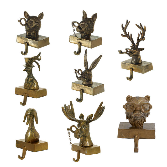 E + E Eugene the Moose Stocking Holder - Chapin Furniture