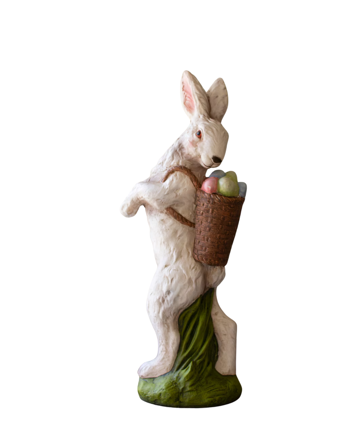 Easter Bunny with Basket of Eggs