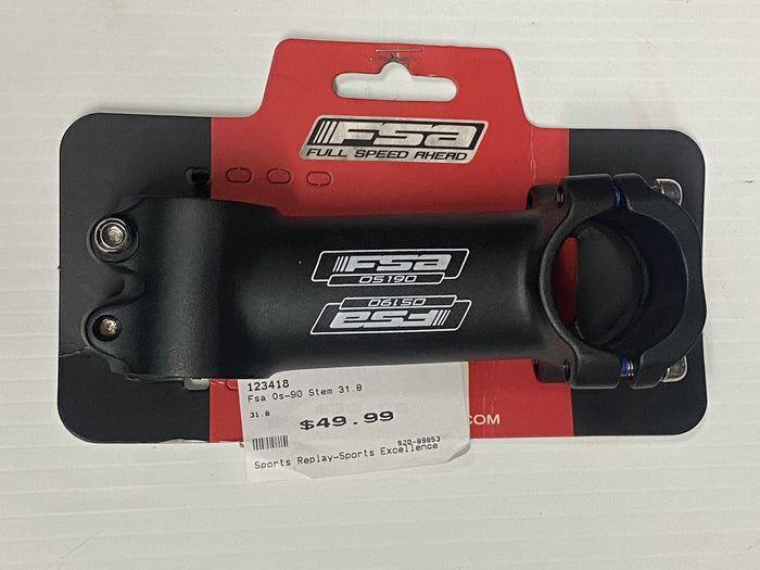 Fsa Os-90 Stem 31.8 31.8-Sports Replay - Sports Excellence-Sports Replay - Sports Excellence
