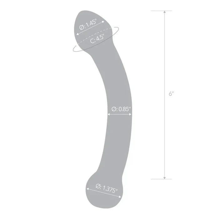 gläs Curved Glass G - Spot Stimulator - Rolik®
