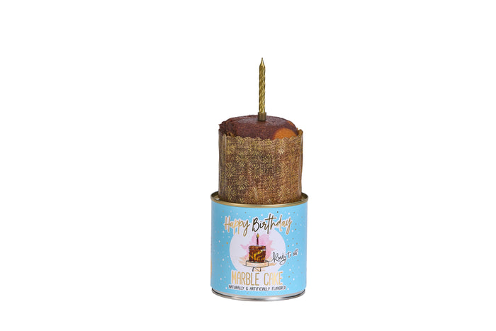 Happy Birthday Marble Cancake