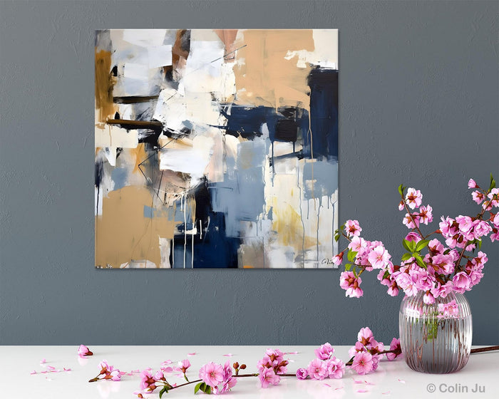 Large Wall Art for Bedroom, Abstract Modern Acrylic Art, Canvas Paintings for Sale, Modern Original Abstract Art, Contemporary Canvas Art-Paintingforhome