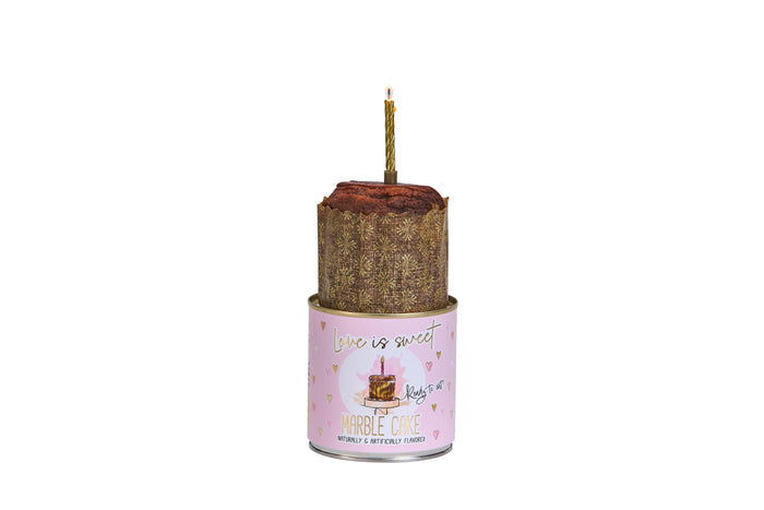 Love is Sweet Marble Cancake
