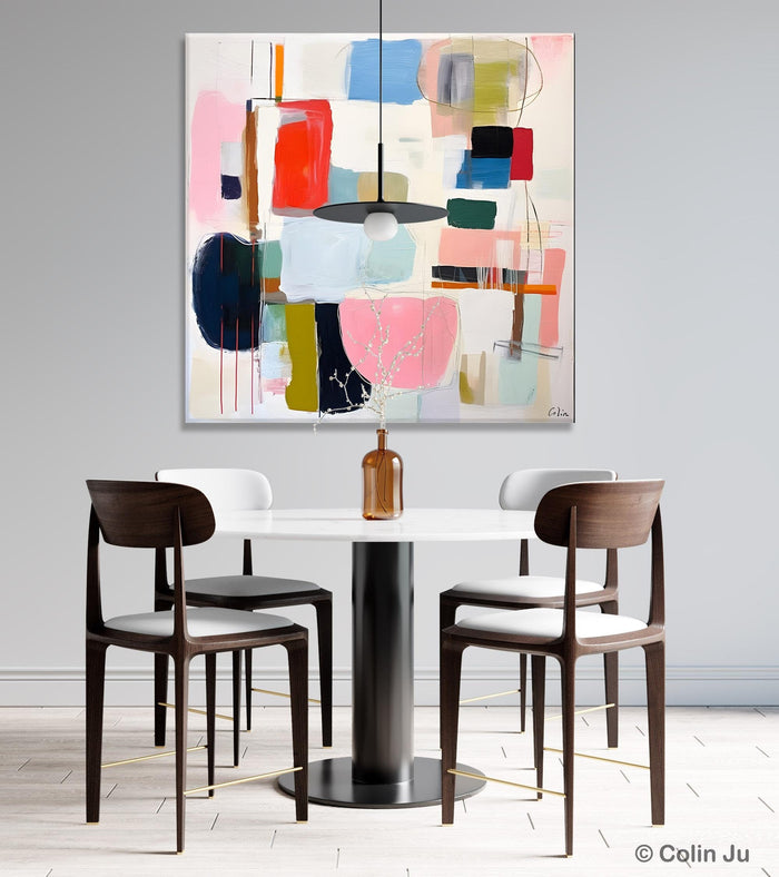 Modern Canvas Paintings, Large Abstract Painting for Bedroom, Original Abstract Wall Art, Modern Acrylic Artwork, Contemporary Canvas Art-Paintingforhome