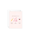 Mom Roles Greeting Card