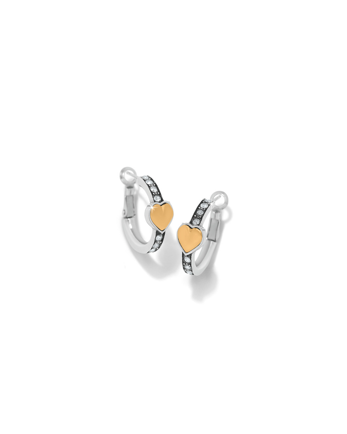 Mystery Of Love Heart Hoop Earrings