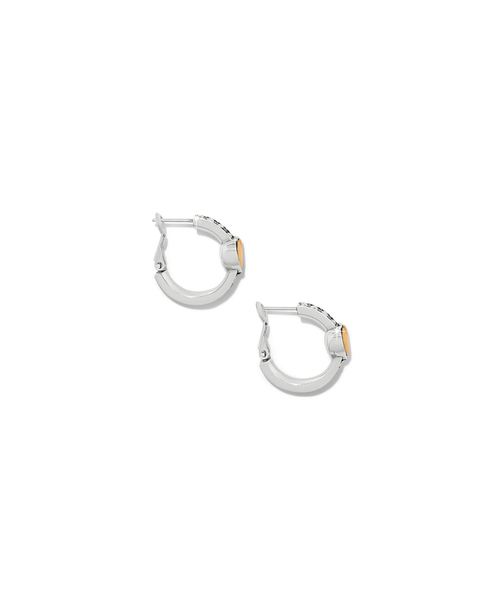 Mystery Of Love Heart Hoop Earrings