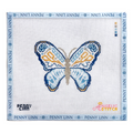 Needlepoint Butterfly - Chinoiserie