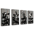 On the Fence' 4-Piece Wall Art Set