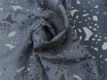 Poly Laser Cut Mesh - Navy