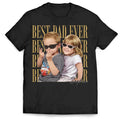 Raising Legends Since Day One - Personalized T-Shirt, Father's Day Shirt With Kids Photo, Best Dad Ever Shirt