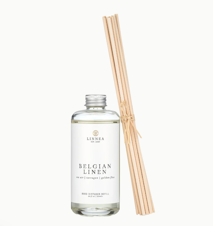 Reed Diffuser Refill, Belgian Linen