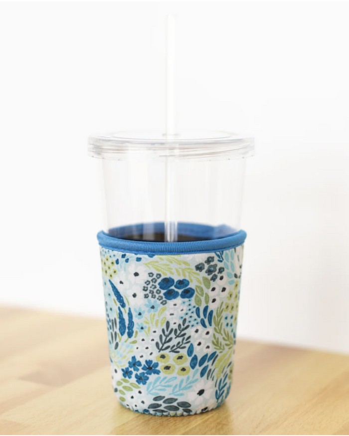 Regular Drink Sleeve, Waterfall Floral