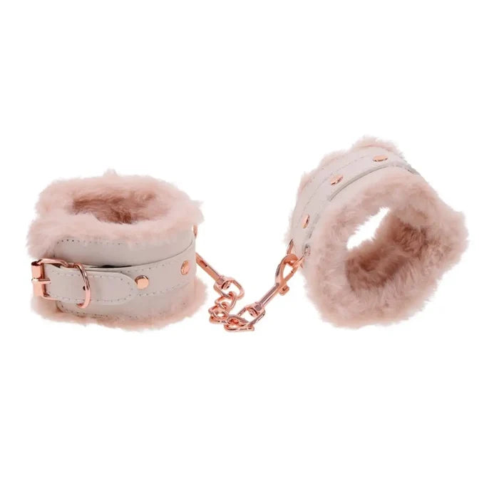 Sportsheets® Sex & Mischief® Peaches ‘n CreaMe Fur Handcuffs - Rolik®