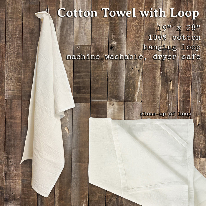 Standing Bear Sketch - Cotton Tea Towel