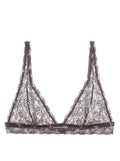 Gray Bralette - Pixie Tall Triangle Bralette