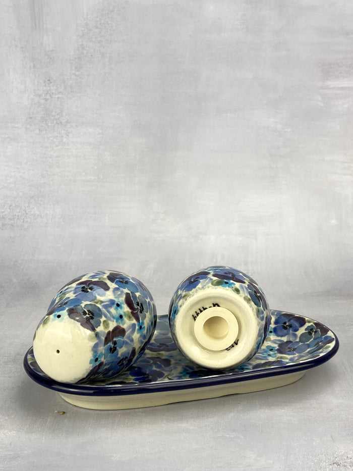 Unikat Salt and Pepper Set with Tray - Shape 131 - Pattern U4777