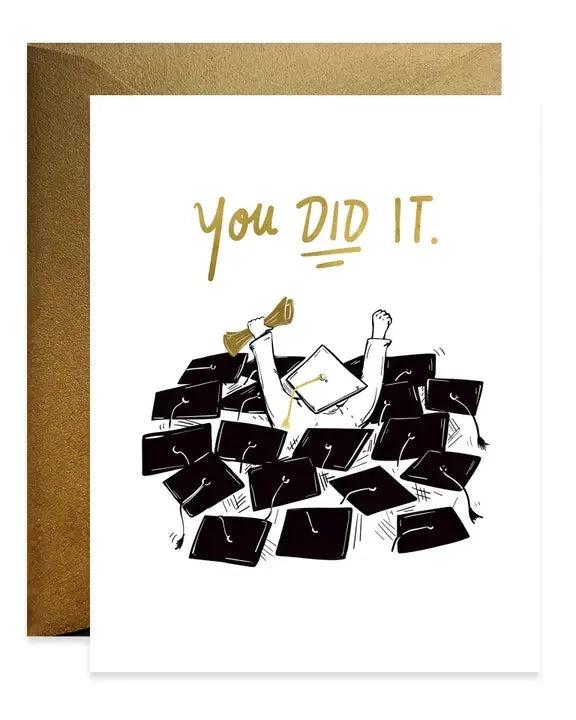 You Did It! Graduation Card