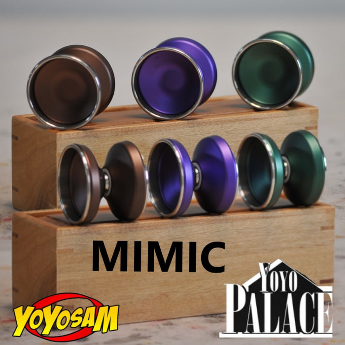 YoYoPalace Mimic Yo-Yo - Aluminum Stainless Steel Bi-Metal YoYo